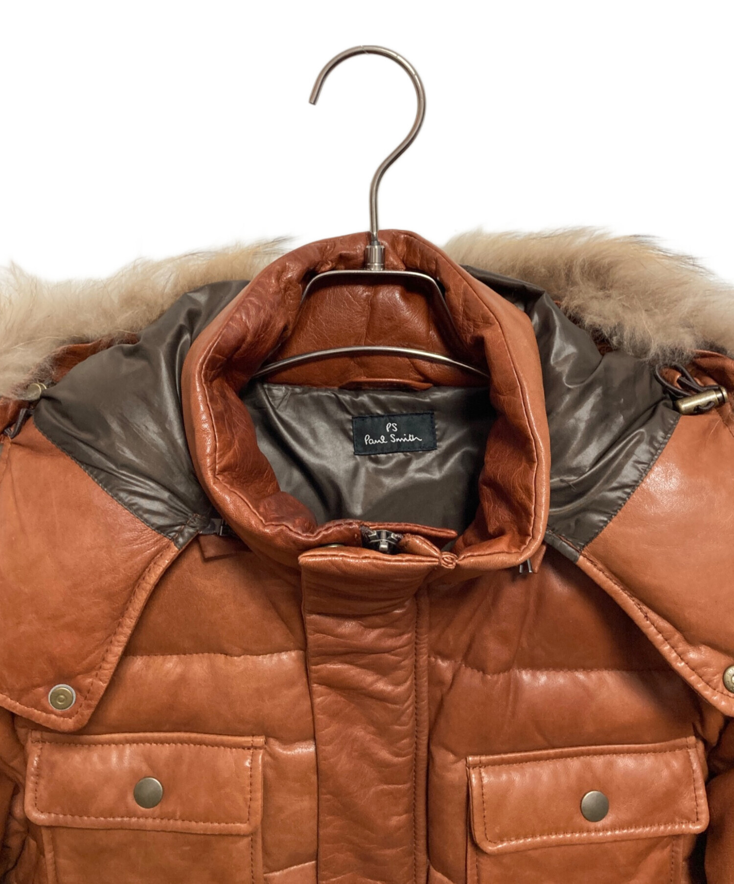中古・古着通販】PS Paul Smith (PSポールスミス) レザーダウン