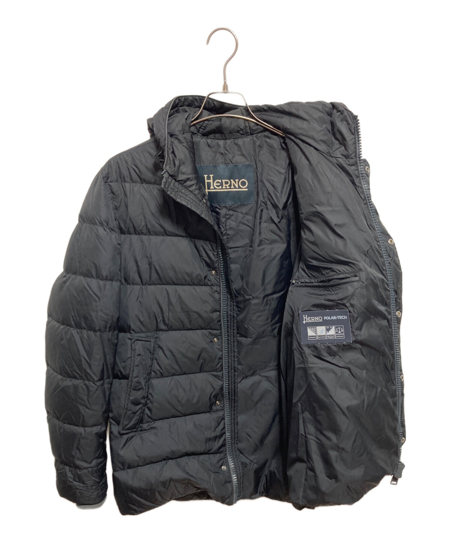 中古・古着通販】HERNO (ヘルノ) ポーラテック フーディダウン 