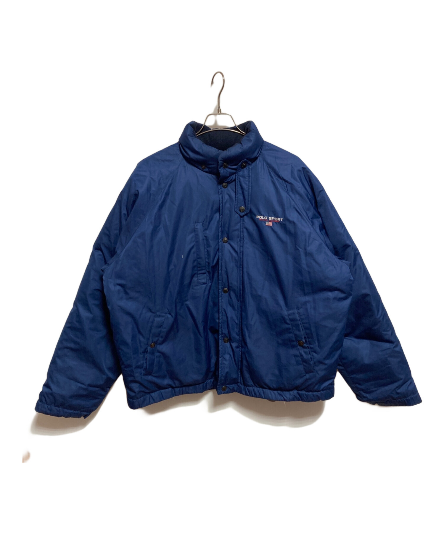 中古・古着通販】POLO SPORT (ポロスポーツ) ダウンジャケット ブルー 