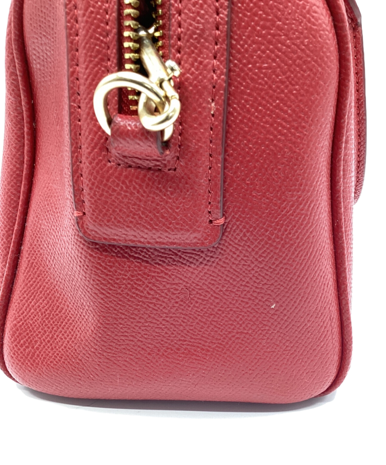 中古・古着通販】COACH (コーチ) 2WAYショルダーバッグ レッド