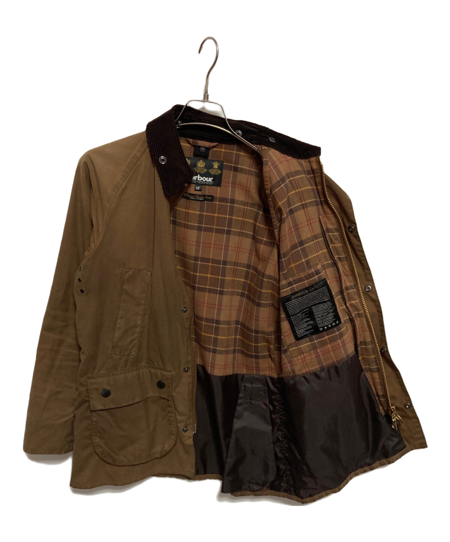 中古・古着通販】Barbour (バブアー) BEDALE SL ジャケット ブラウン 