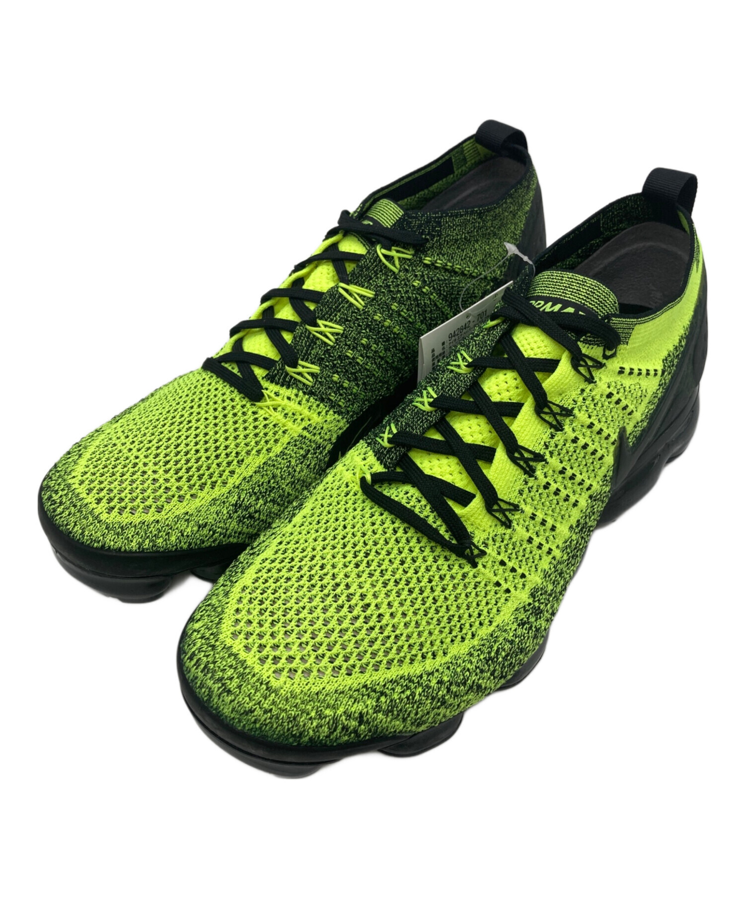 中古・古着通販】NIKE (ナイキ) AIR VAPORMAX FLYKNIT 2 イエロー 