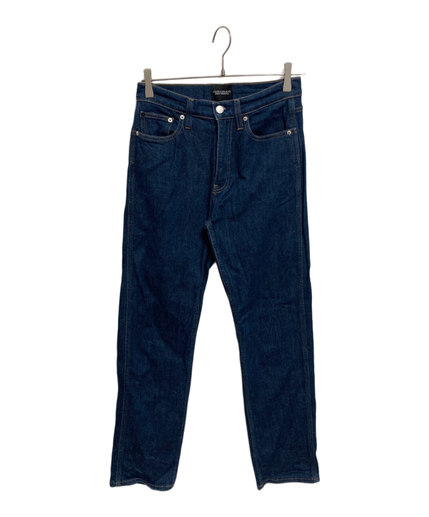 中古・古着通販】Calvin Klein (カルバンクライン) ペイント加工デニム 