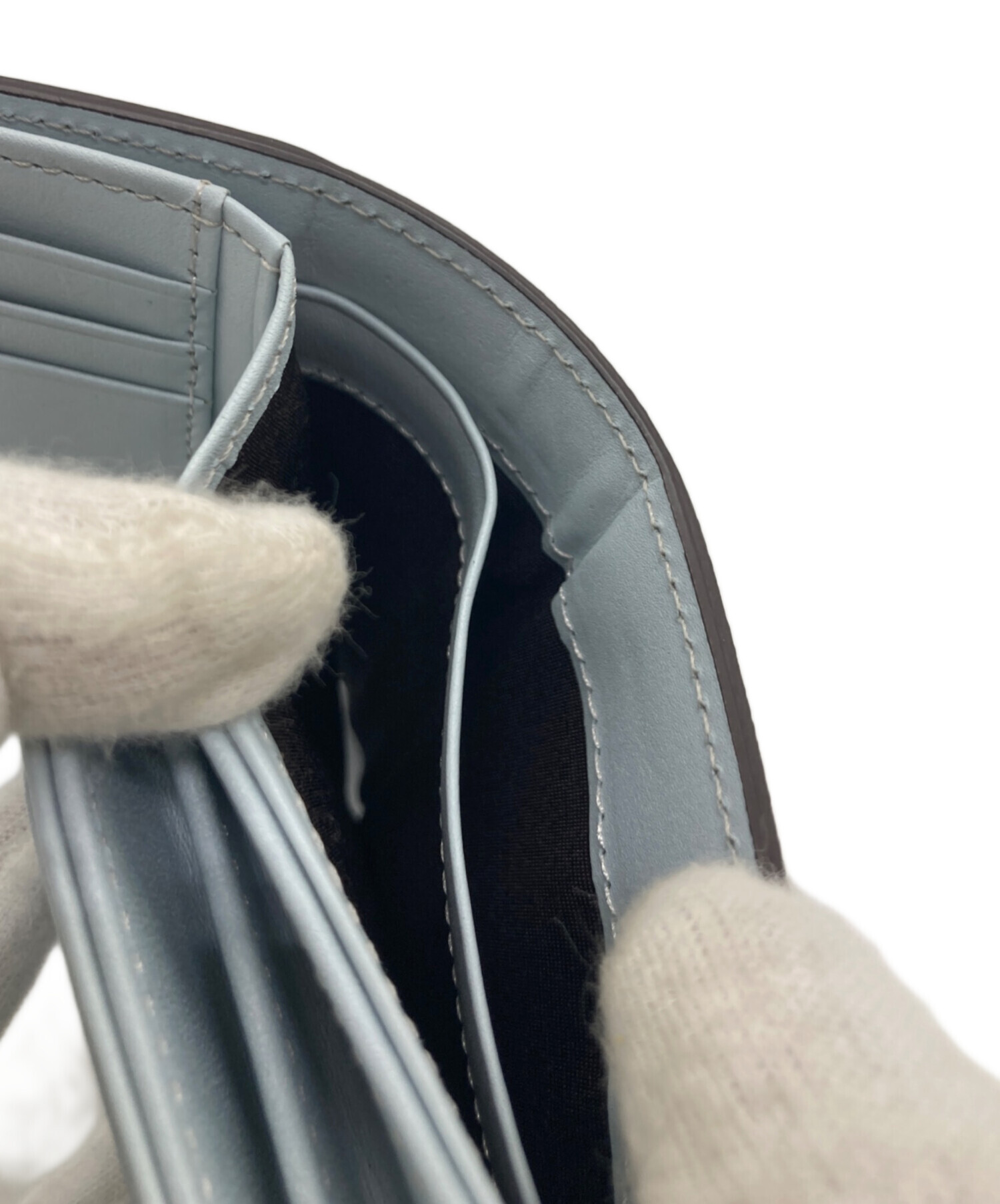 中古・古着通販】russet (ラシット) レザーベルトハーフウォレット