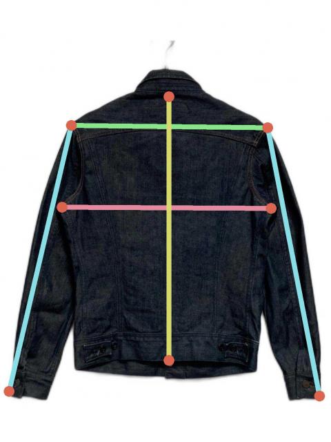 中古・古着通販】LEE (リー) Hurley (ハーレー) デニムジャケット 