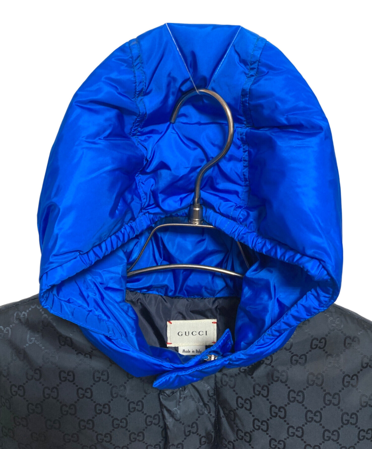 中古・古着通販】GUCCI (グッチ) ダウンコート ブルー サイズ:36m
