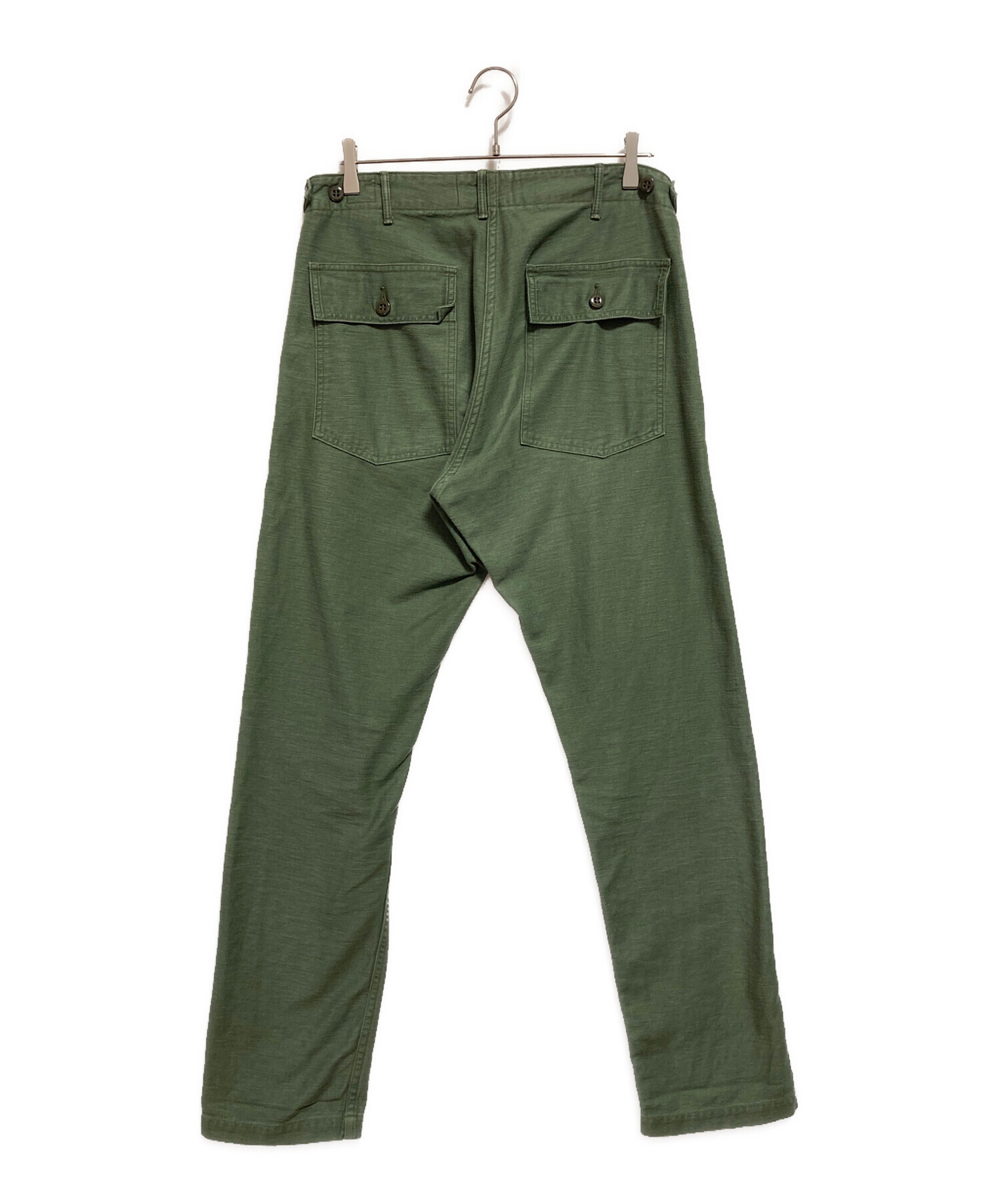 中古・古着通販】orSlow (オアスロウ) US ARMY FATIGUE PANTS Button 