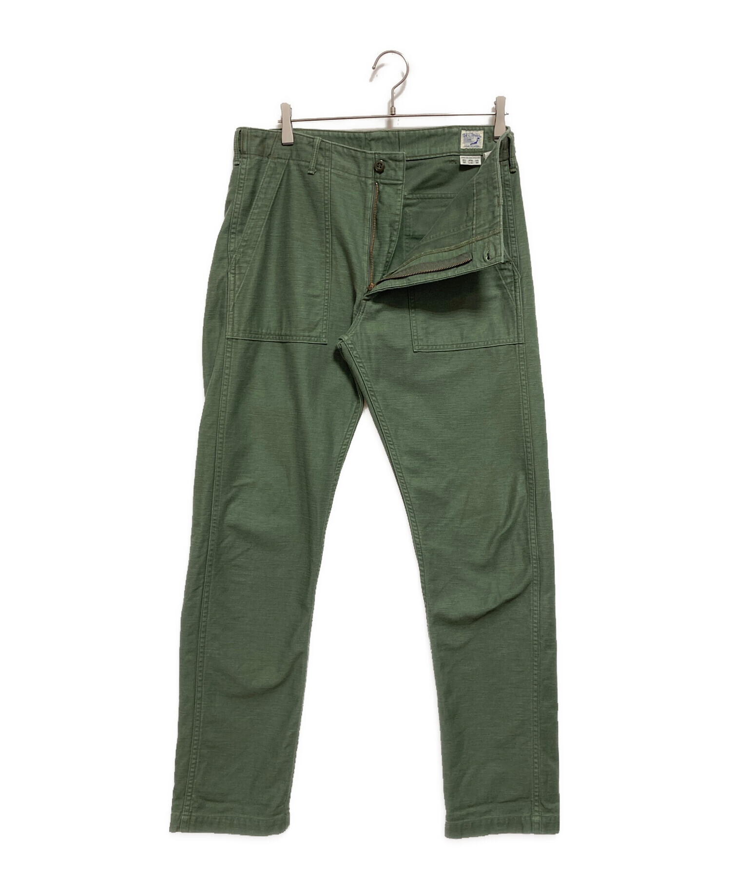 中古・古着通販】orSlow (オアスロウ) US ARMY FATIGUE PANTS Button 