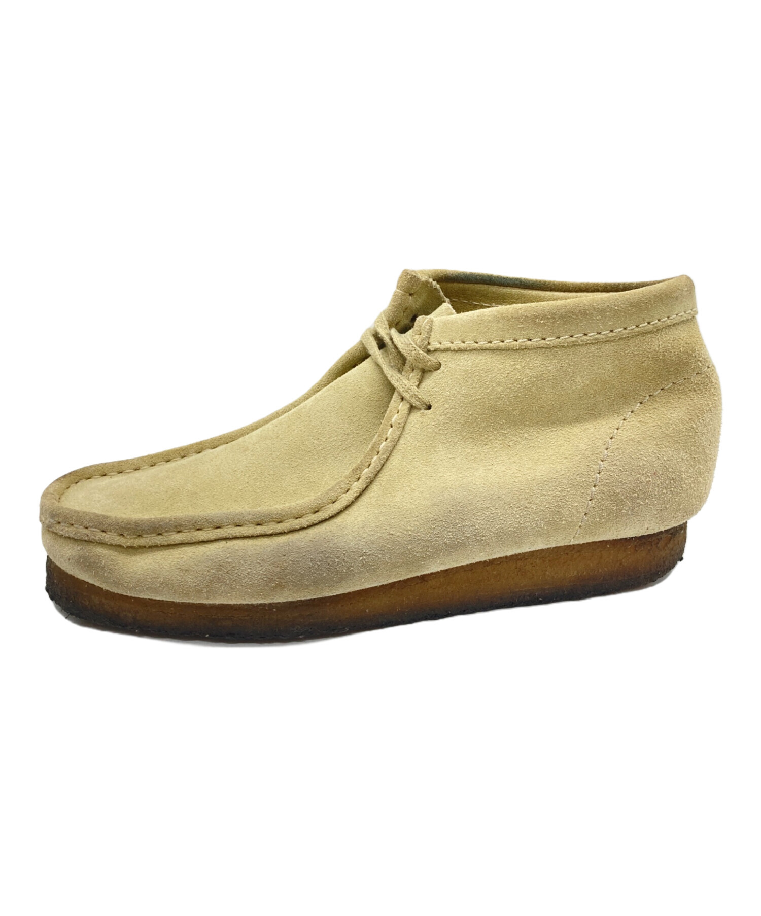 中古・古着通販】CLARKS (クラークス) ワラビーシューズ ベージュ 