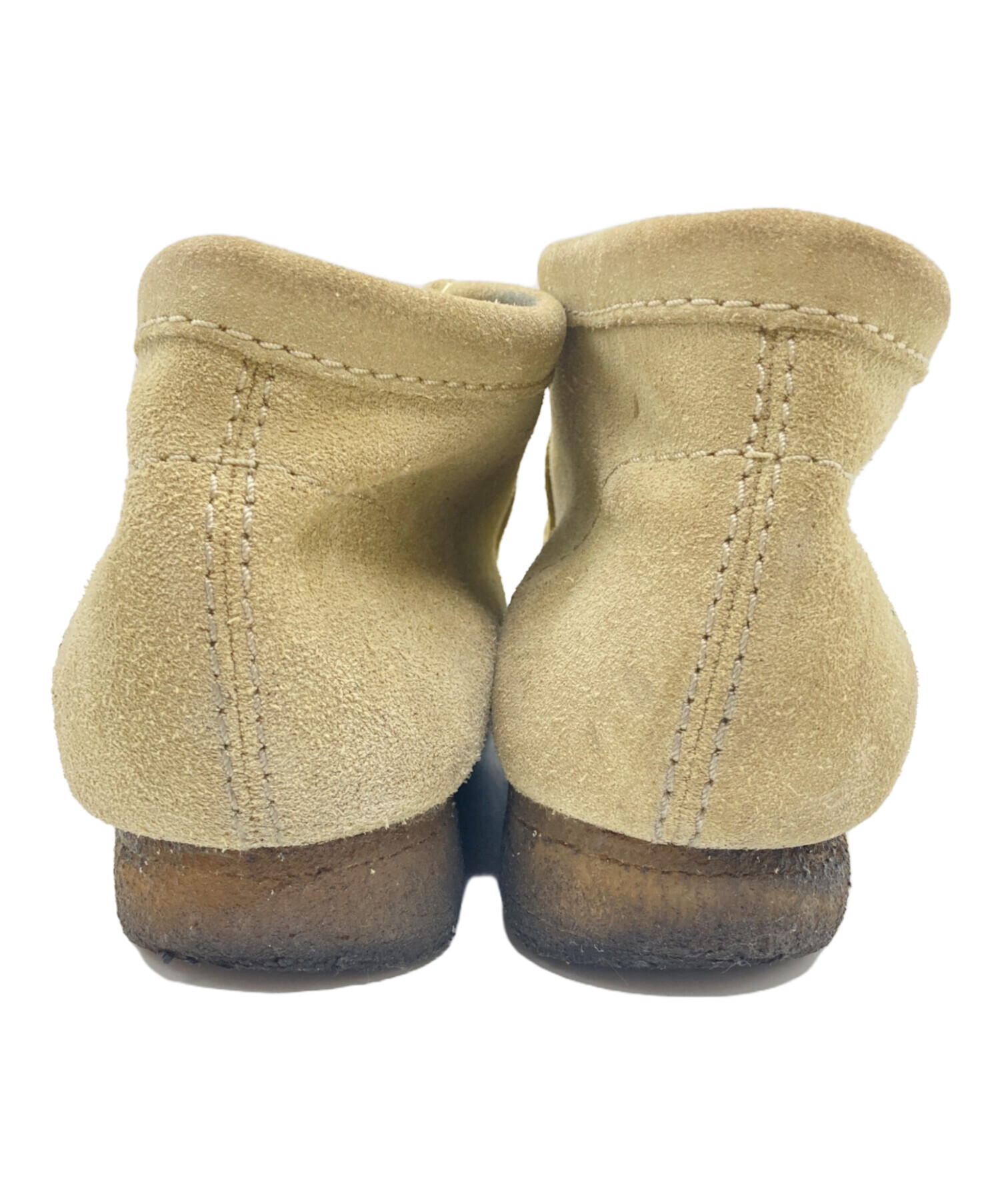 中古・古着通販】CLARKS (クラークス) ワラビーシューズ ベージュ 
