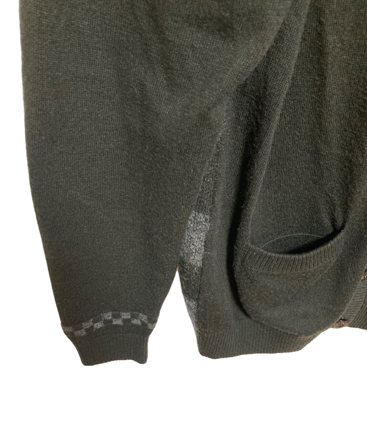 中古・古着通販】FRED PERRY (フレッドペリー) モヘア混カーディガン