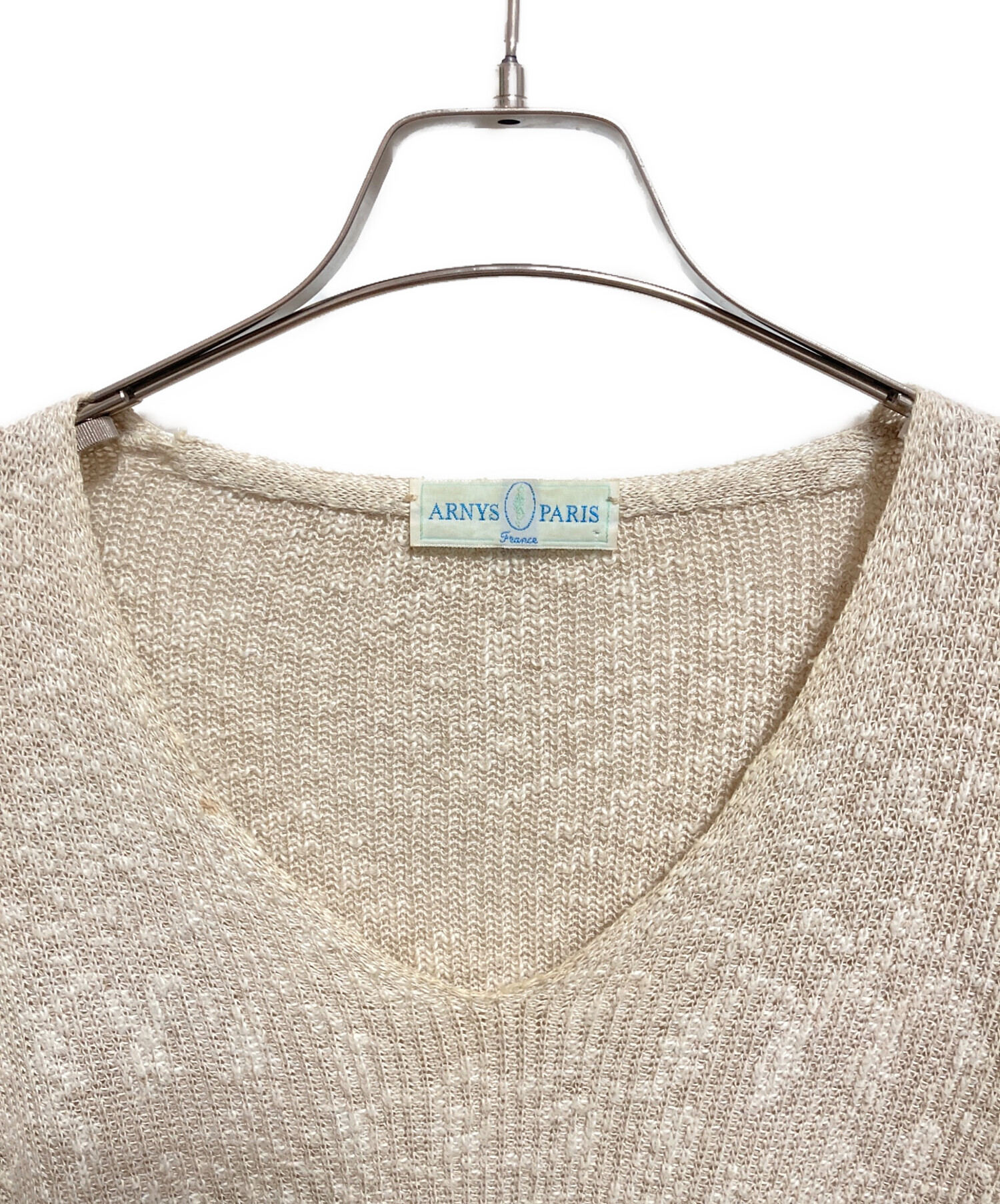 中古・古着通販】ARNYS PARIS (アルニスパリス) リネン混ニット 