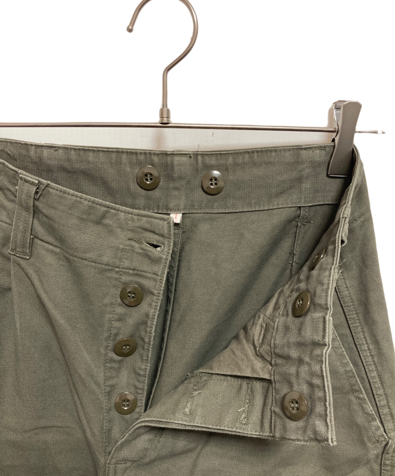 中古・古着通販】German Army (ドイツ軍) 90'Sカーゴパンツ オリーブ