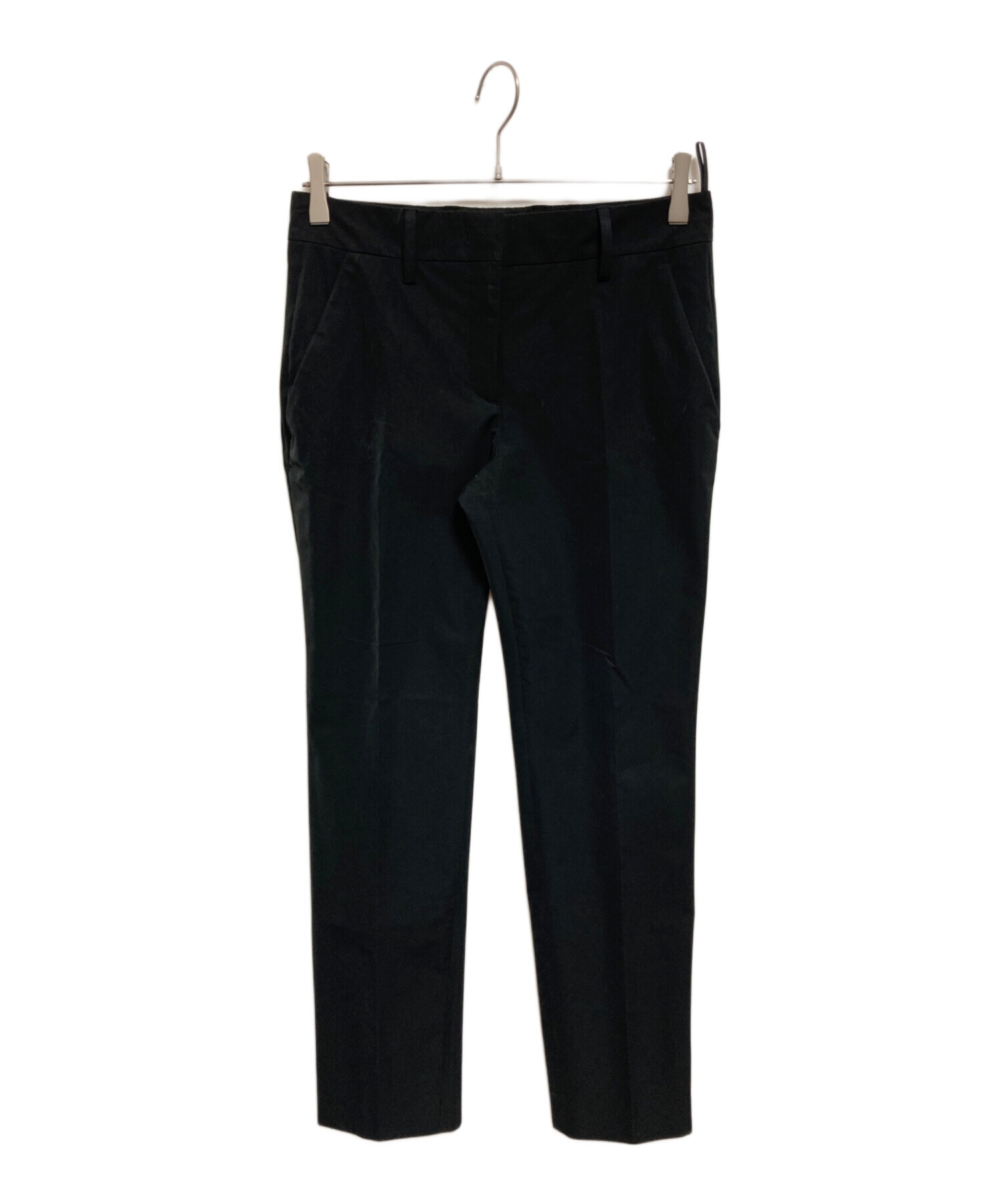 中古・古着通販】PRADA (プラダ) ポリエステルツイルスリムスラックス