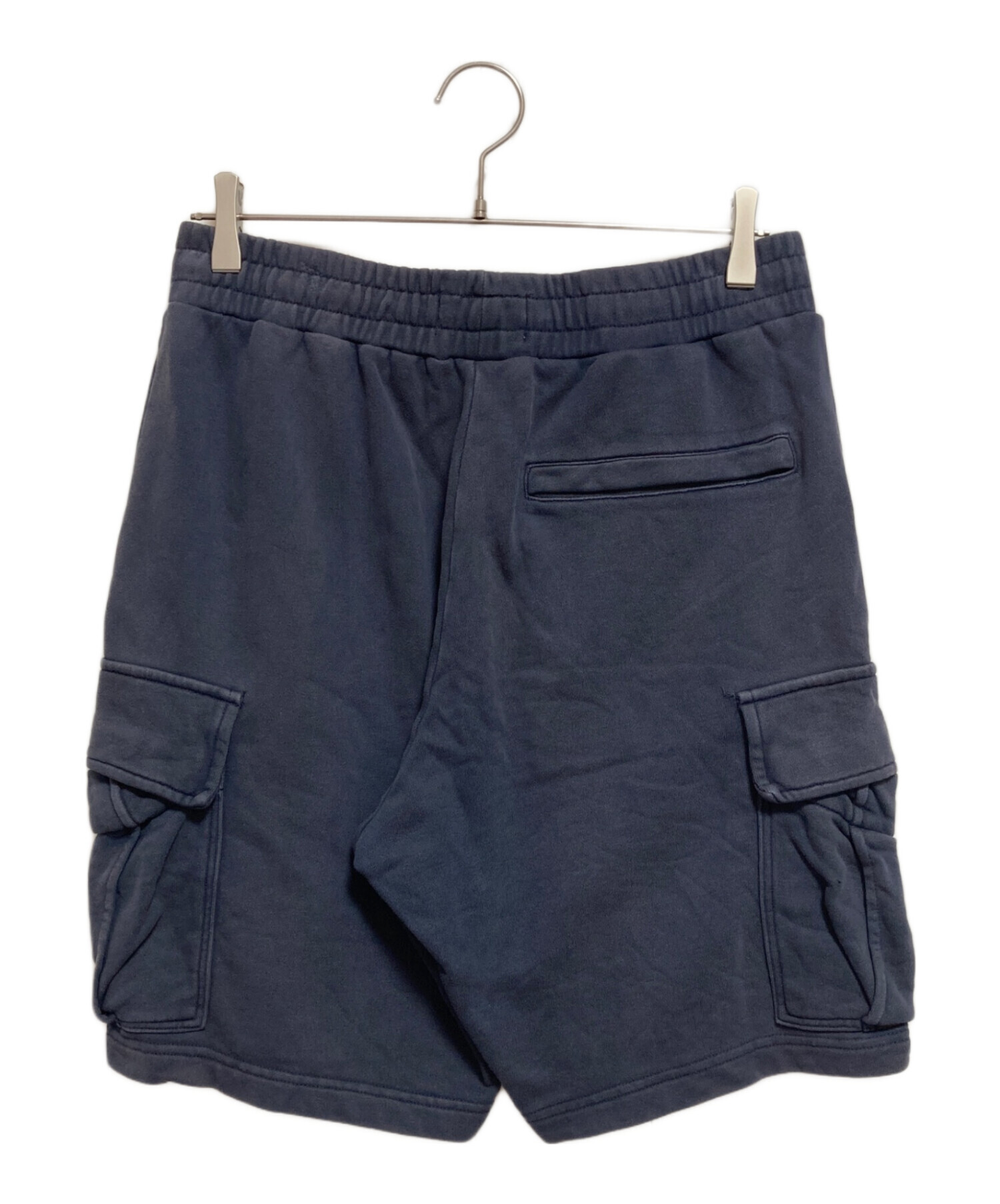 中古・古着通販】PALACE (パレス) スウェットハーフパンツ ネイビー