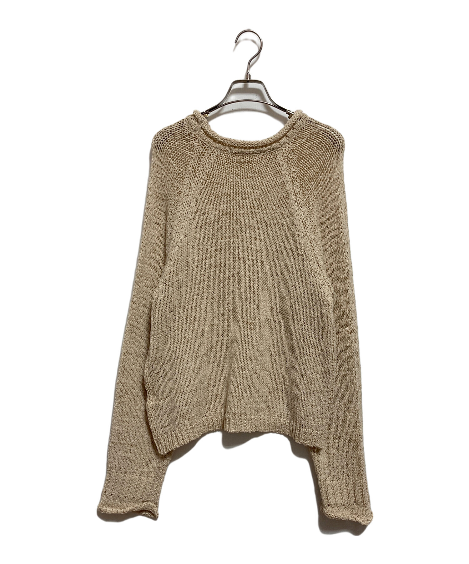 中古・古着通販】OHOTORO (オオトロ) Mussel Knit ベージュ サイズ