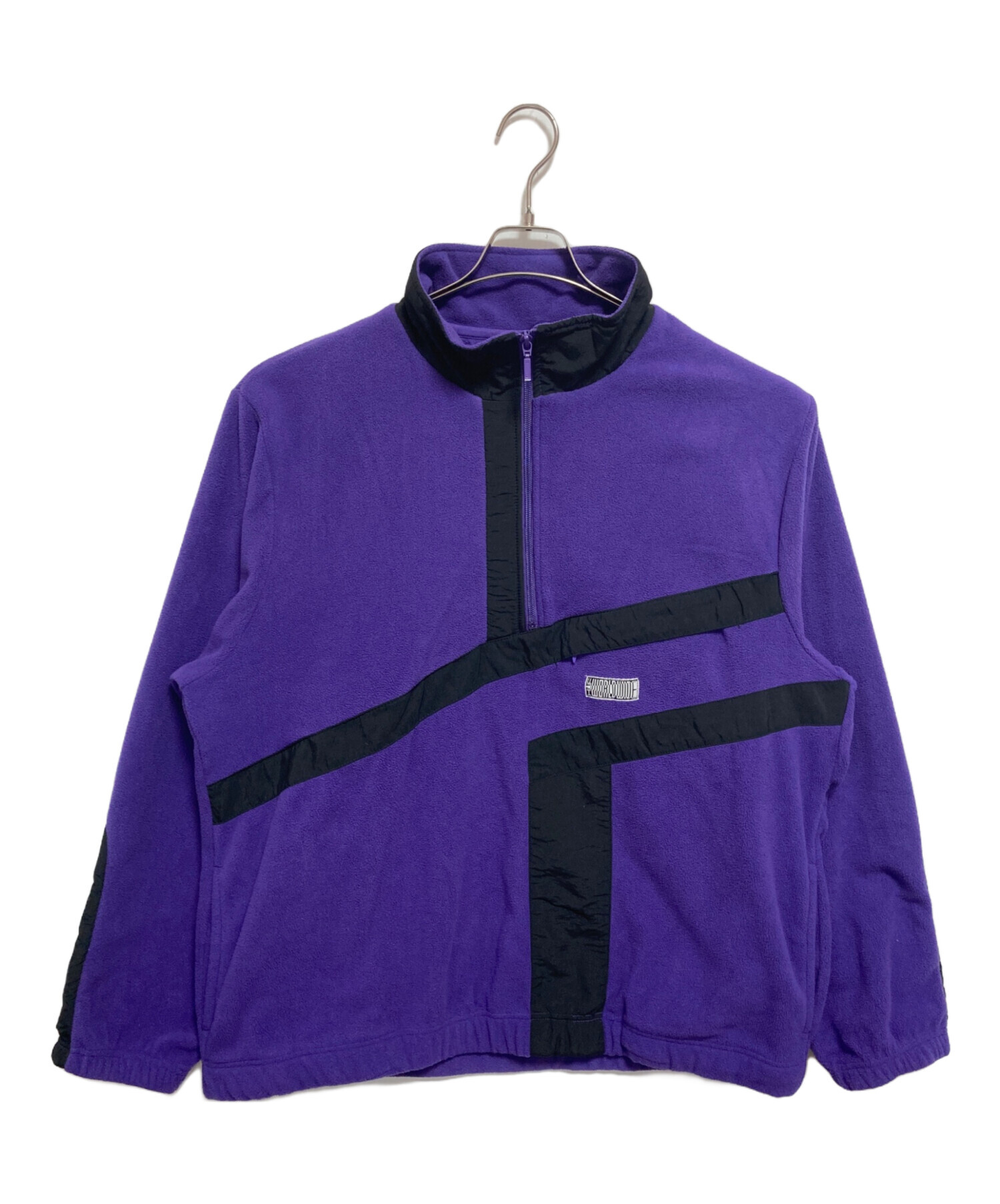 中古・古着通販】HUF (ハフ) RANGE QUARTER ZIP POLAR FLEECE パープル 