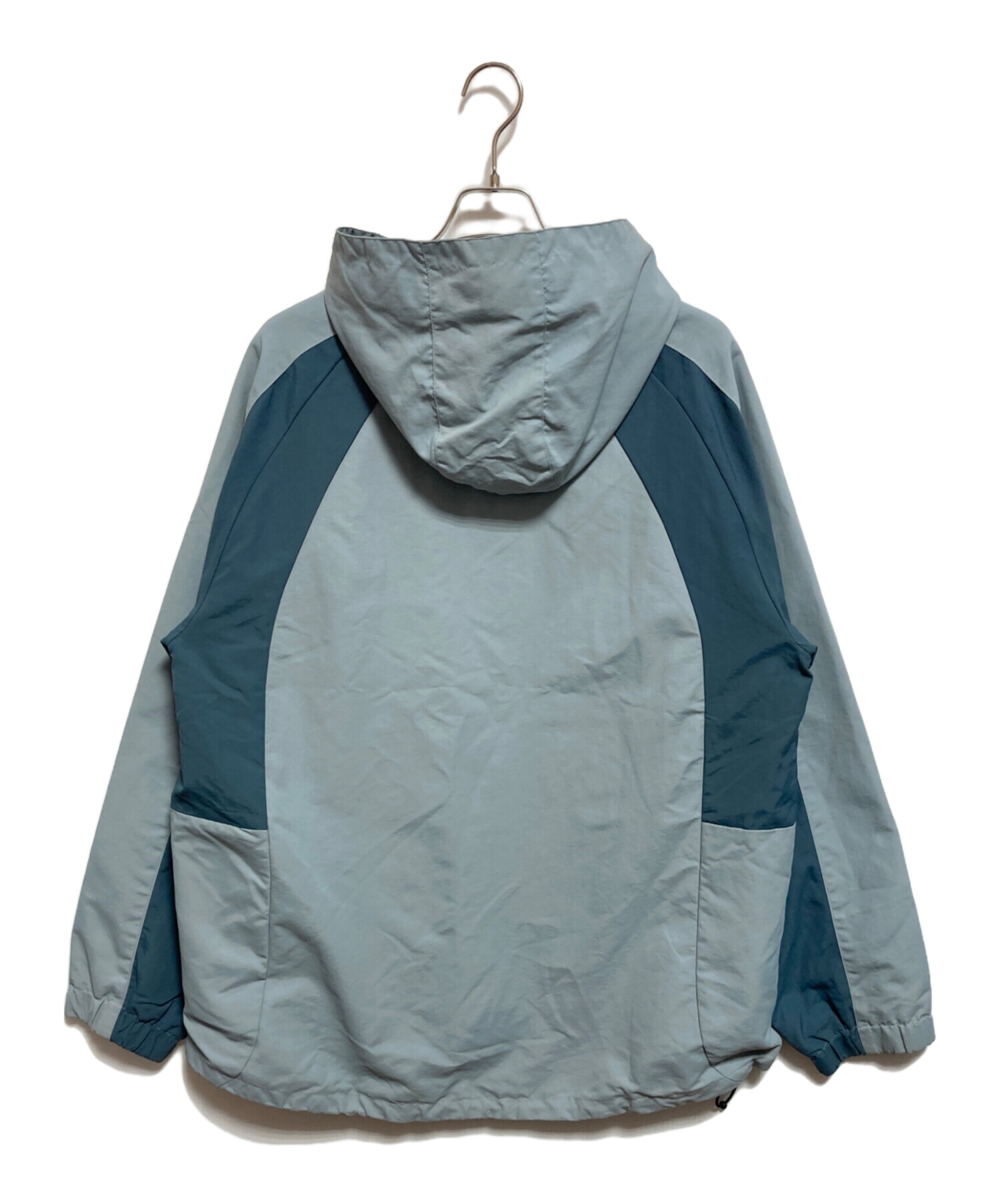 中古・古着通販】HUF (ハフ) SET SHELL JACKET ブルー サイズ:L 