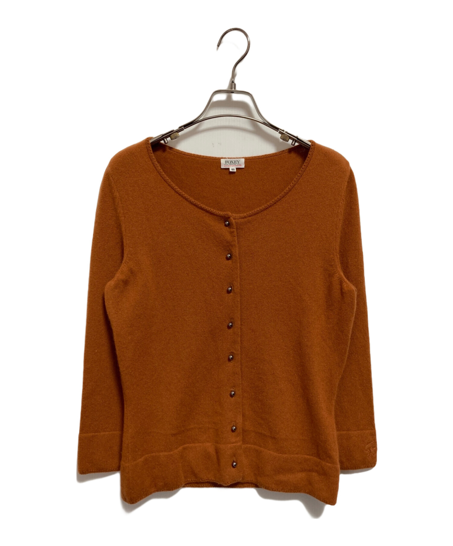 中古・古着通販】FOXEY (フォクシー) カシミヤニットカーディガン