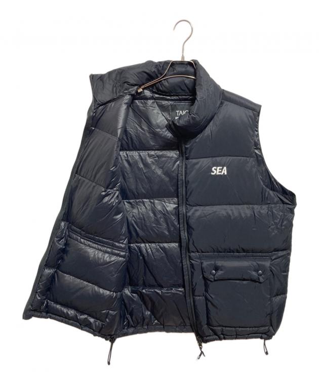 WIND AND SEA × TAION ウィンダンシー ダウンベスト L WIND AND SEA × TAION ウィンダンシー ダウンベスト L - メルカリ