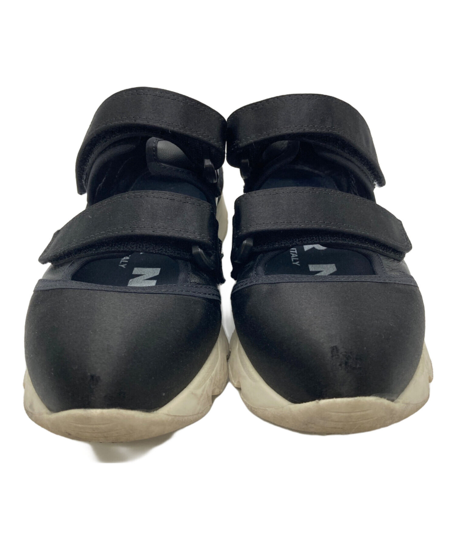 中古・古着通販】MARNI (マルニ) ベルクロスニーカー ブラック サイズ