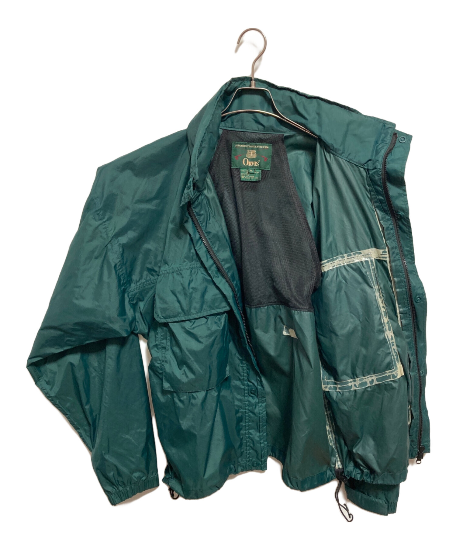ORVIS オービス　フィッシングジャケット 中古・古着通販】orvis (オービス) ナイロンフィッシングジャケット