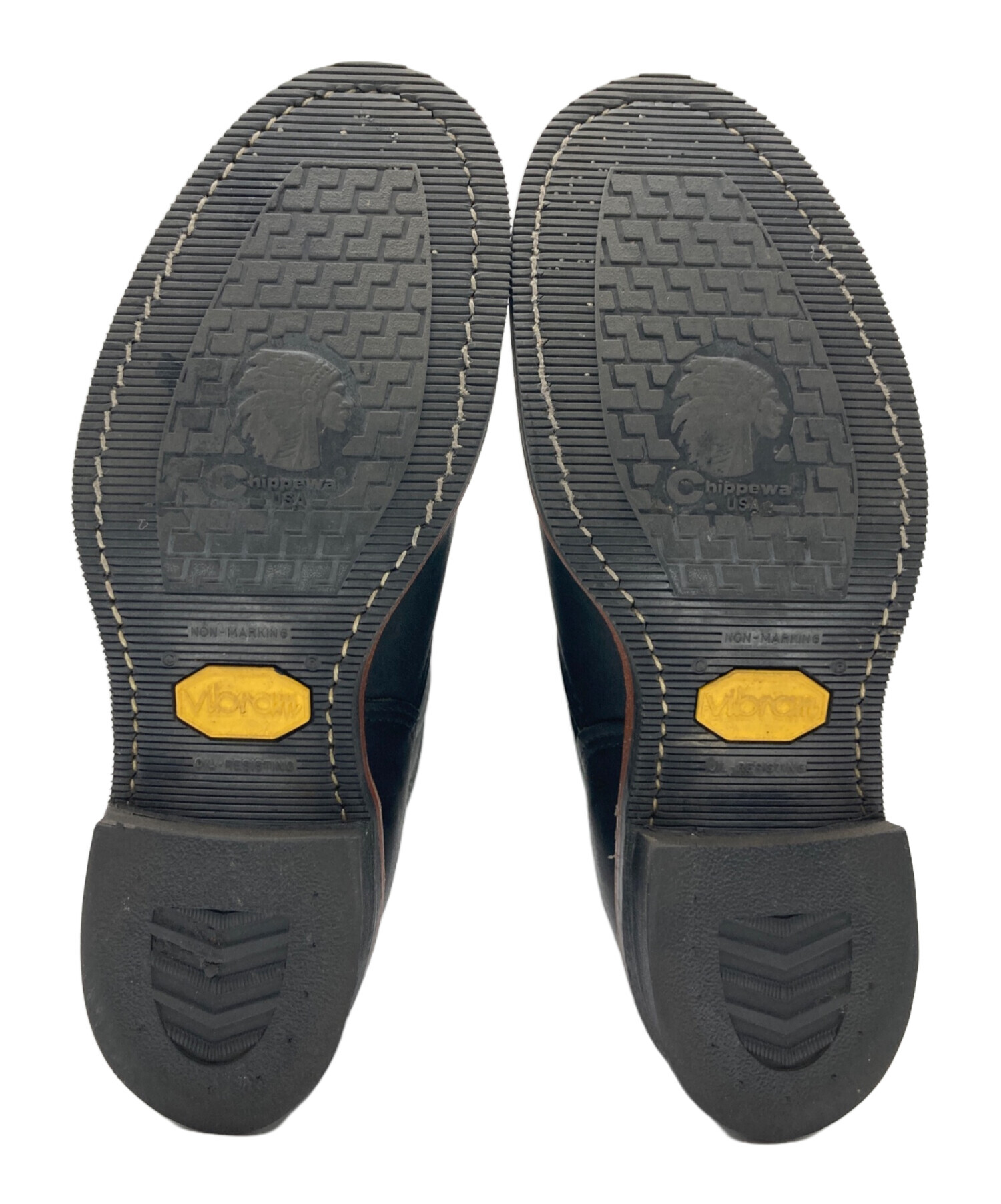 中古・古着通販】CHIPPEWA (チペワ) エンジニアブーツ ブラック サイズ