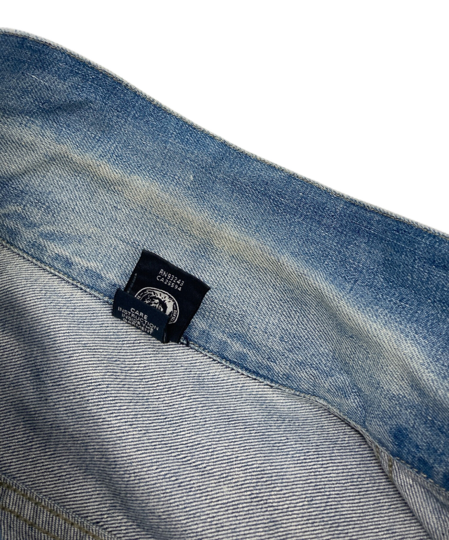 中古・古着通販】DIESEL (ディーゼル) デニムジャケット インディゴ