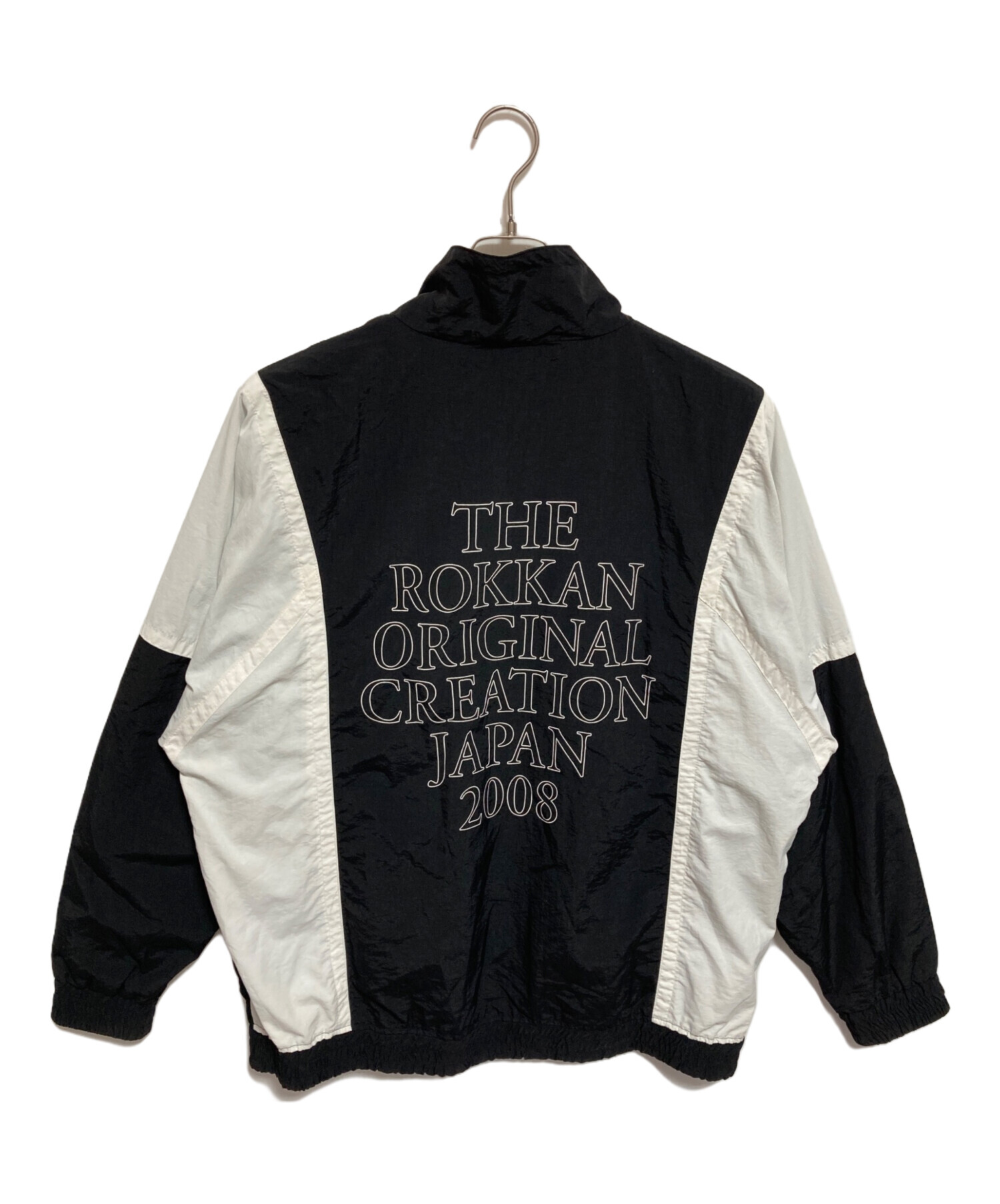 中古・古着通販】ROKKAN (ロッカン) ナイロンジャケット ブラック 