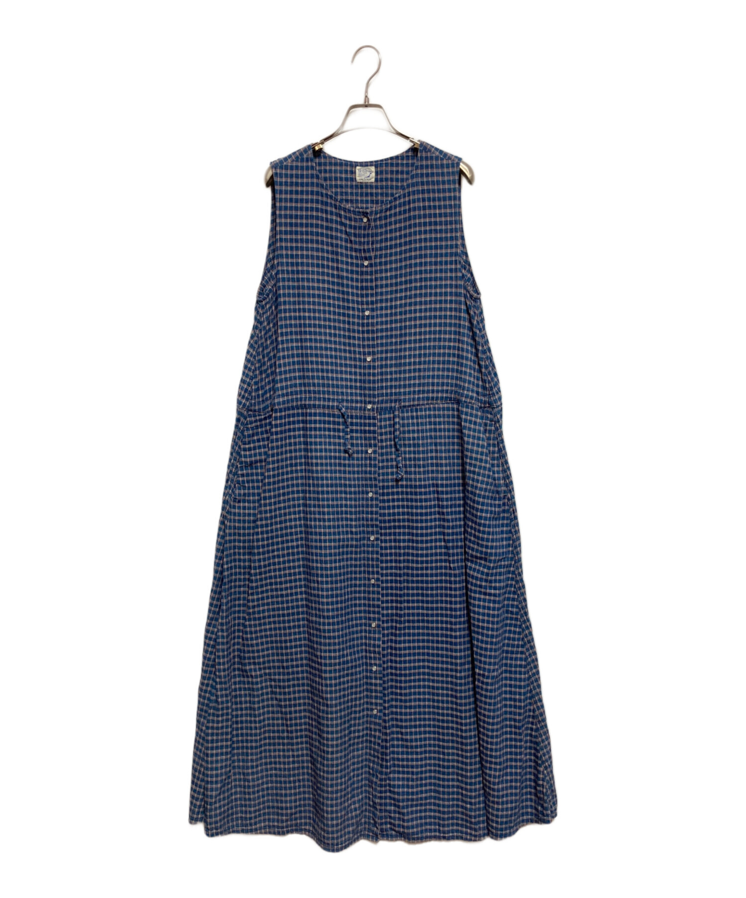 中古・古着通販】orSlow (オアスロウ) チェック スナップボタン
