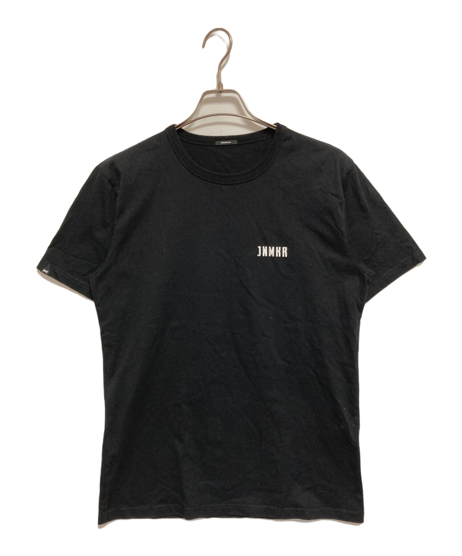 中古・古着通販】Denham (デンハム) プリントTシャツ ブラック サイズ