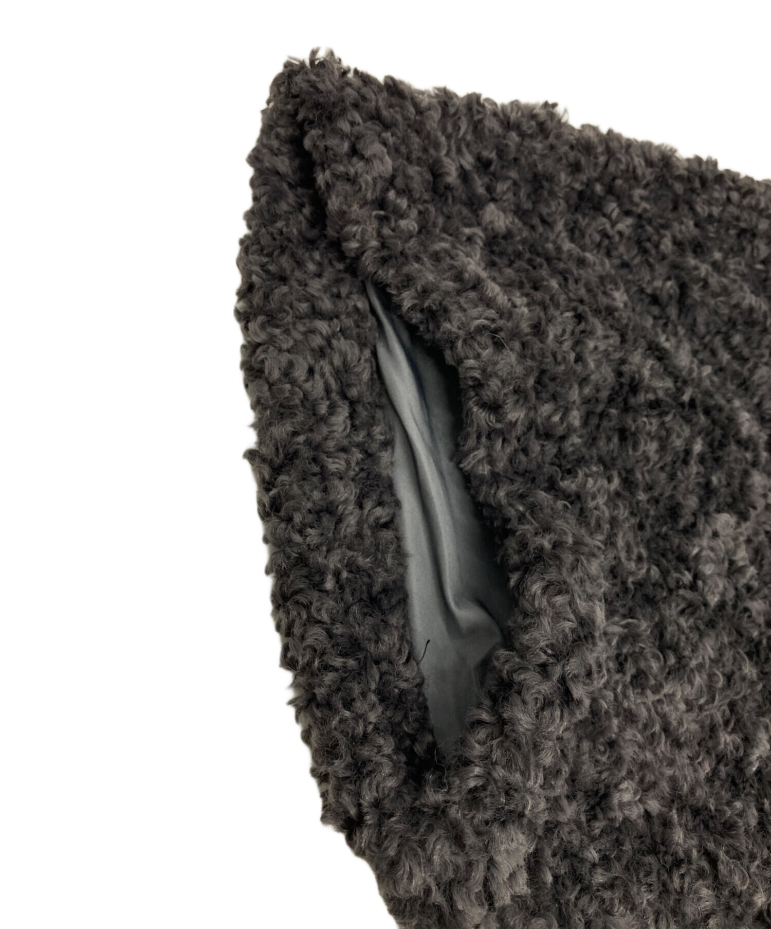 中古・古着通販】THREE DOTS (スリードッツ) プードルボア ポンチョ