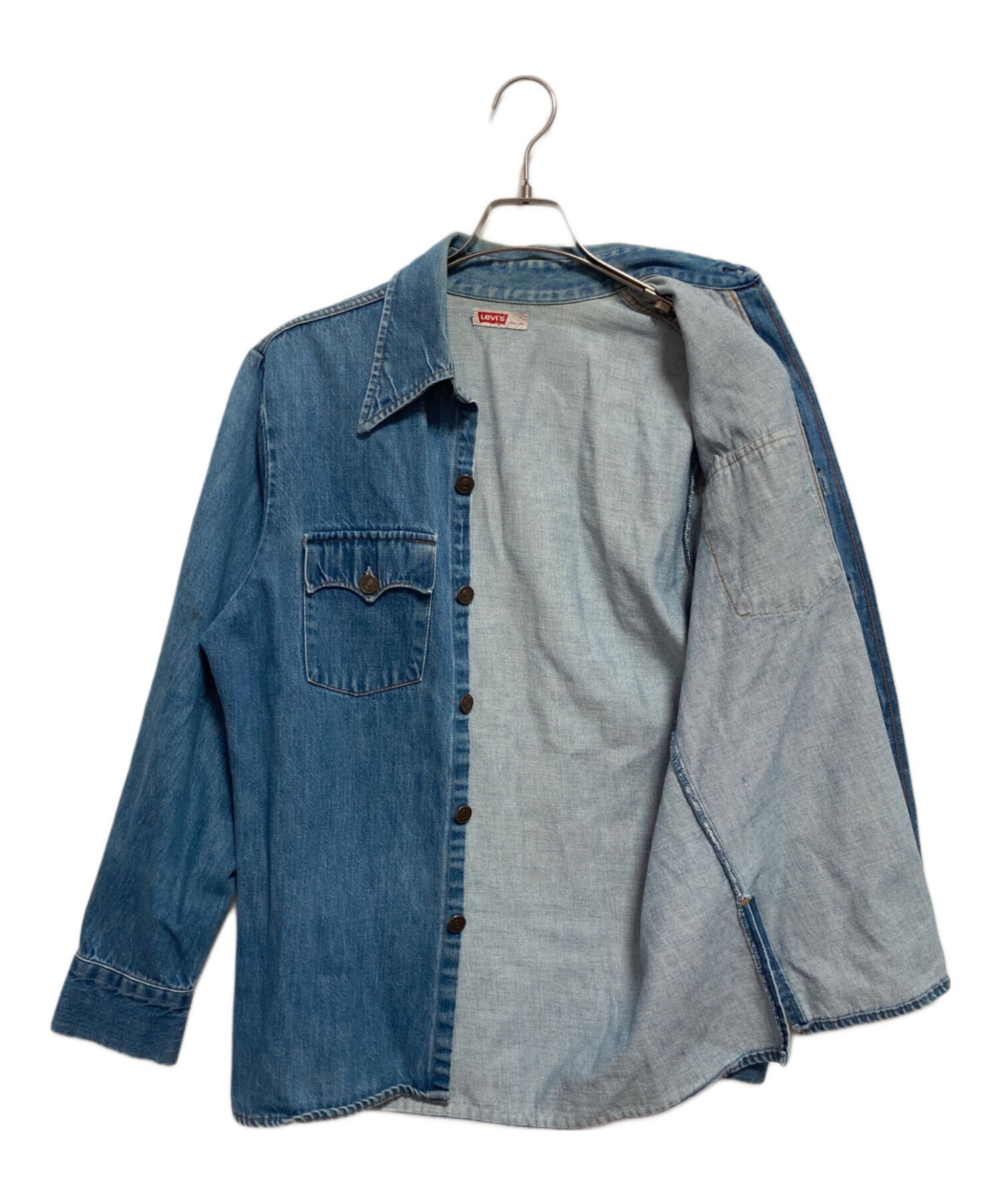 中古・古着通販】LEVI'S (リーバイス) デニムシャツ インディゴ サイズ