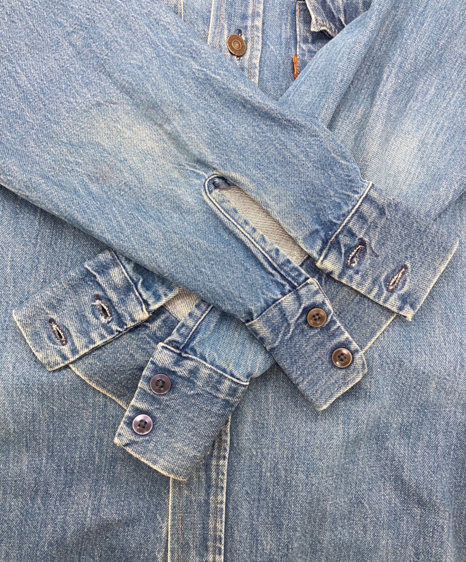 中古・古着通販】LEVI'S (リーバイス) デニムシャツ インディゴ サイズ