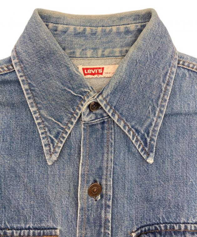 中古・古着通販】LEVI'S (リーバイス) デニムシャツ インディゴ サイズ