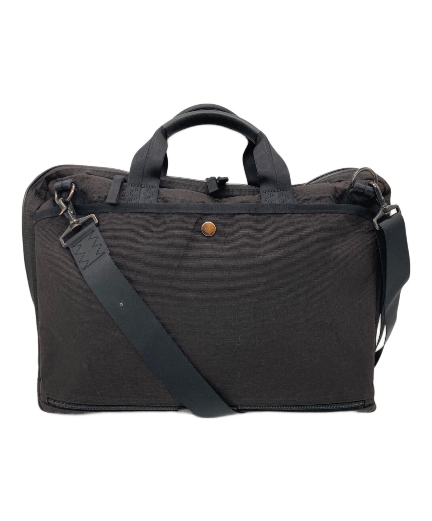 PORTER　REAL　ブリーフケース　☆中古美品☆ 中古・古着通販】PORTER (ポーター) ブリーフケース グレー｜ブランド