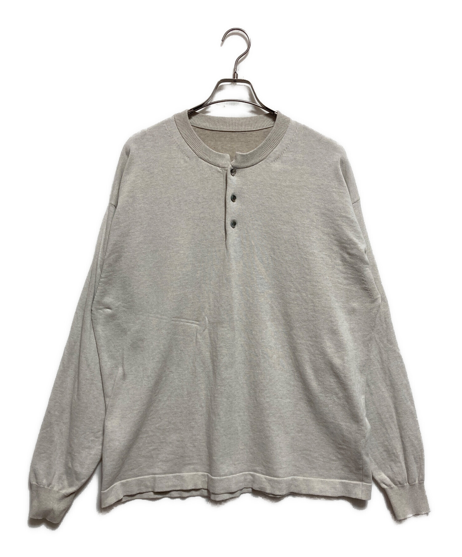 中古・古着通販】crepuscule (クレプスキュール) Henley neck L/S 
