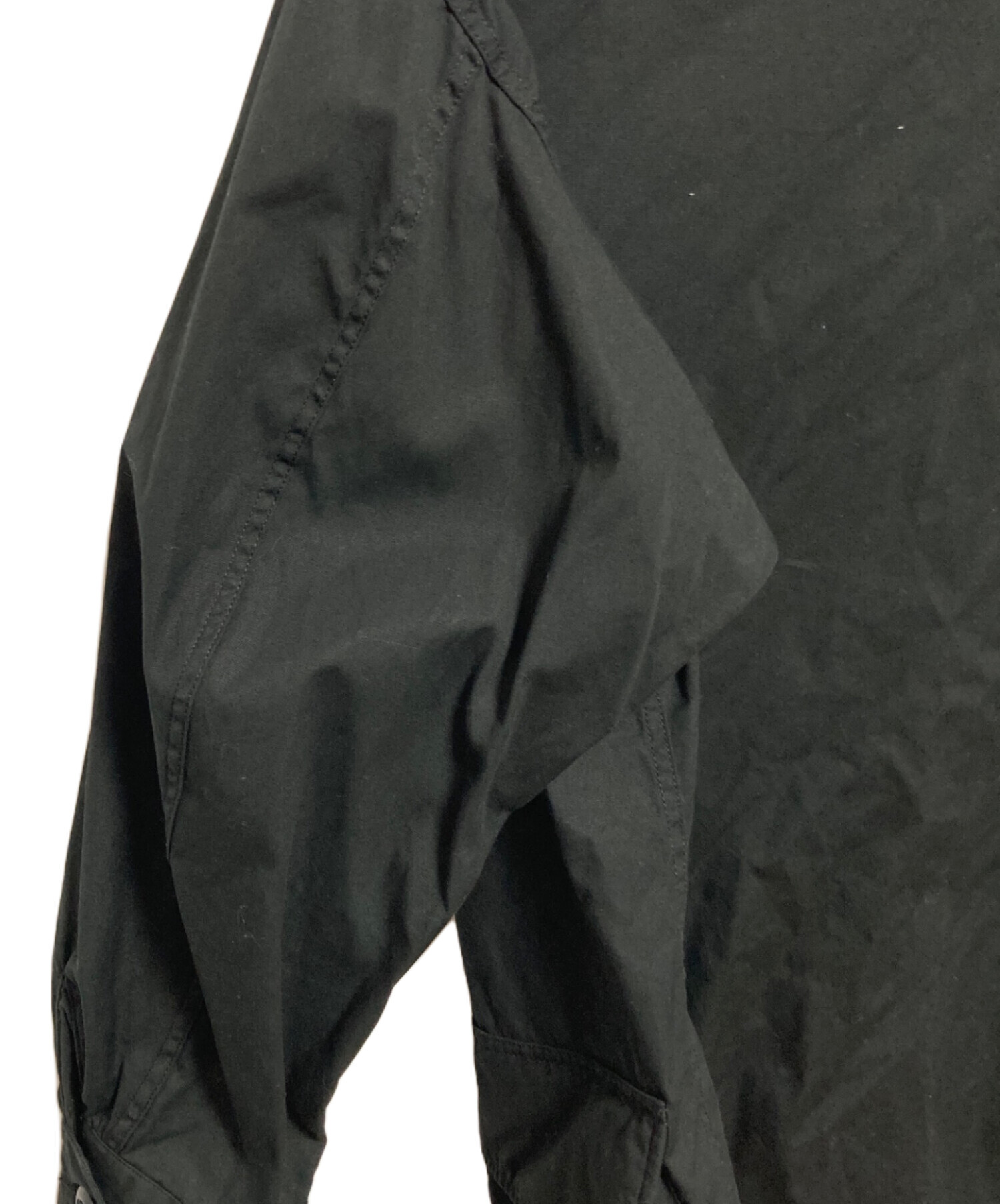 中古・古着通販】LE (エルイー) Ex-WIDE Fatigue Jacket ブラック 