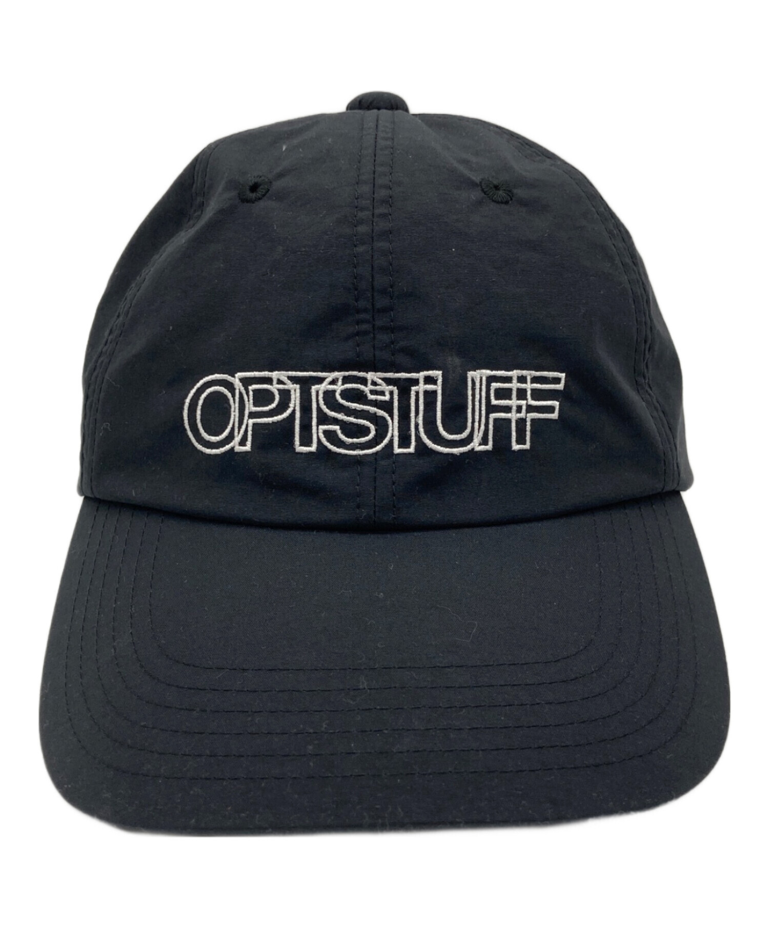 Optstuff オプトスタフ　キャップ　ブラック 中古・古着通販】optstuff (オプトスタフ) 6 PANEL NYLON CAP ブラック