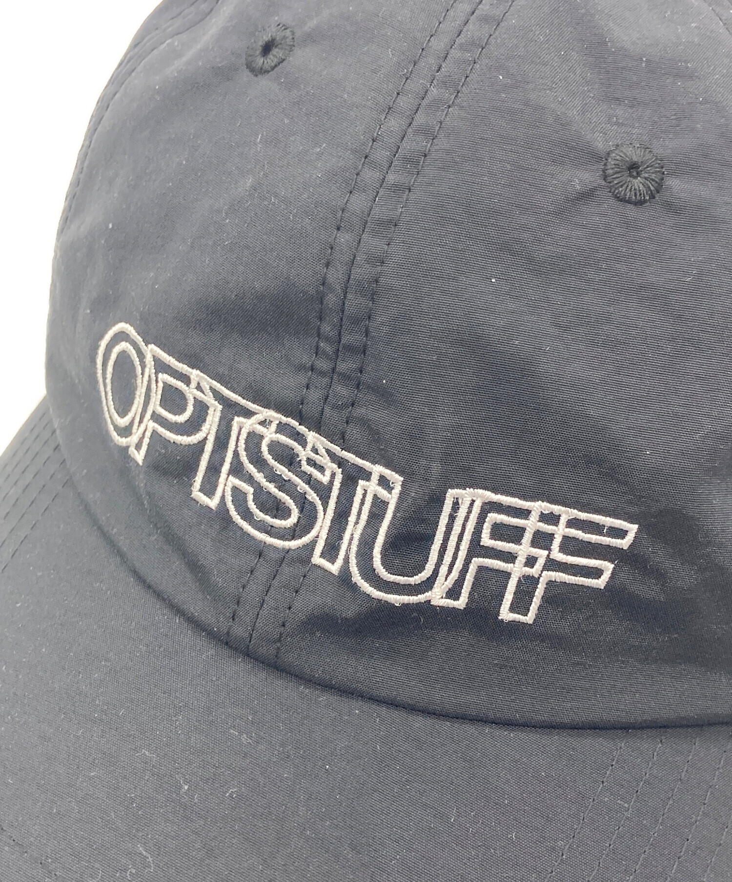 中古・古着通販】optstuff (オプトスタフ) 6 PANEL NYLON CAP ブラック