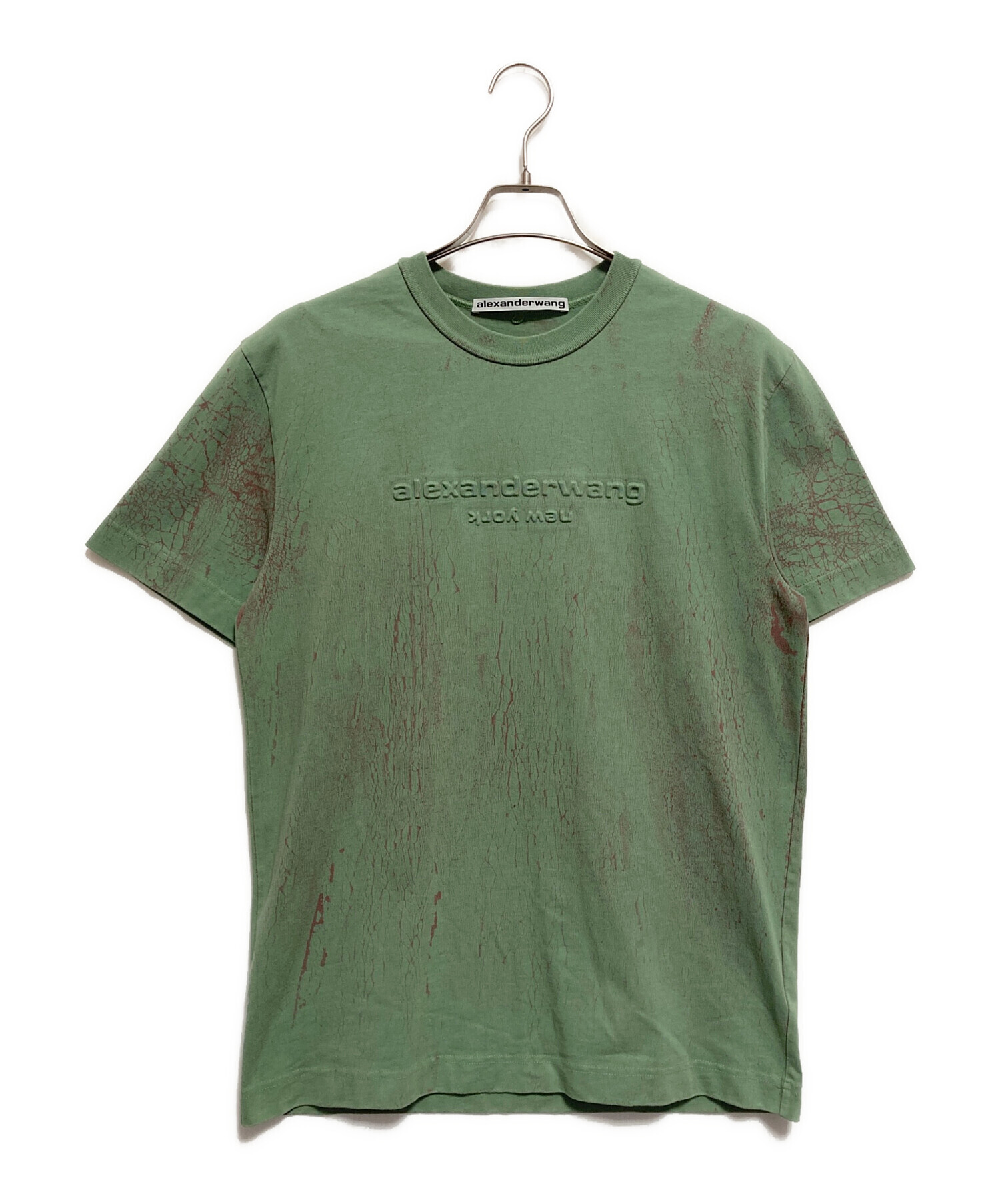 中古・古着通販】ALEXANDER WANG (アレキサンダーワン) ロゴTシャツ
