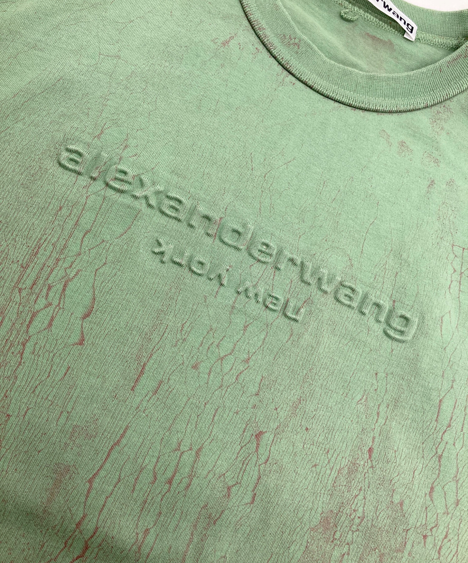 Alexanderwang ロゴT xsサイズ 中古・古着通販】ALEXANDER WANG (アレキサンダーワン) ロゴTシャツ