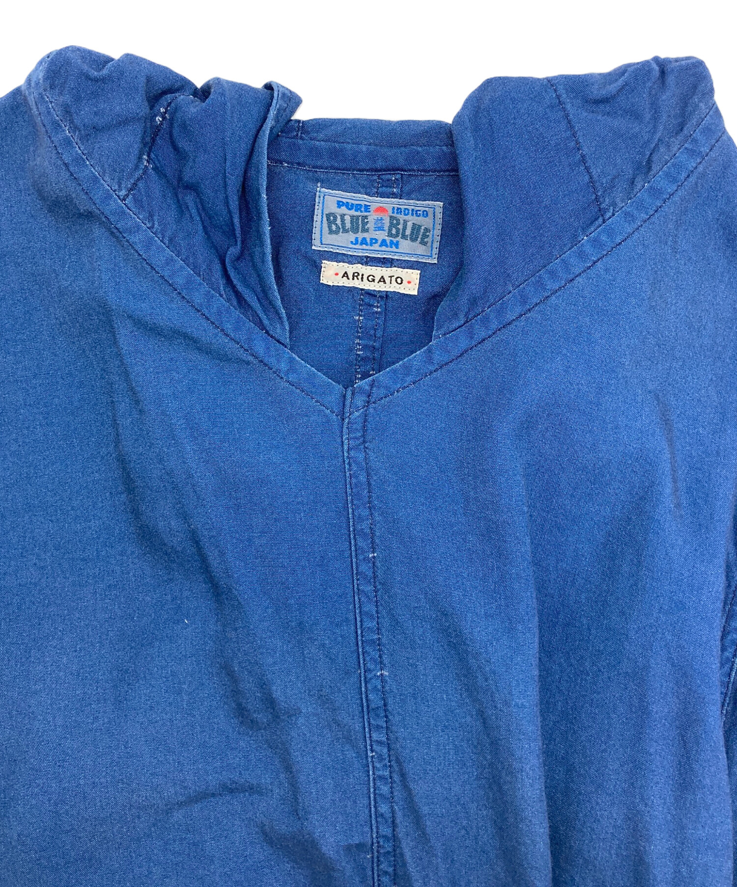 中古・古着通販】BLUE BLUE (ブルーブルー) インディゴリヨセル ワイド 