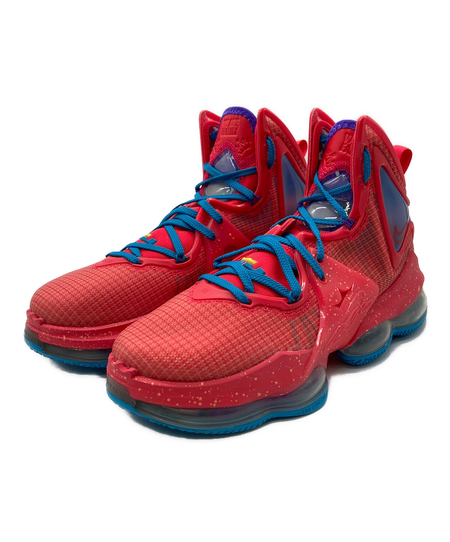中古・古着通販】NIKE (ナイキ) LEBRON 19 レッド サイズ:26cm