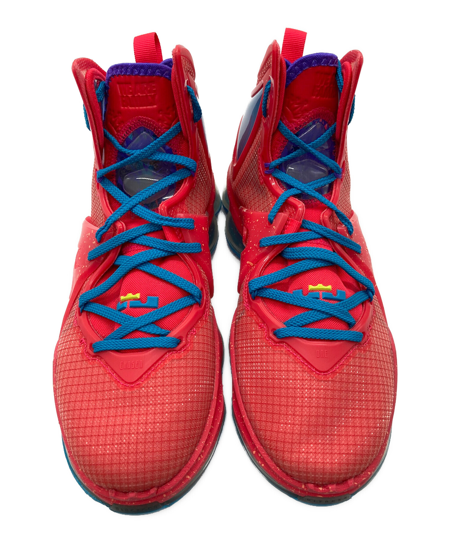 中古・古着通販】NIKE (ナイキ) LEBRON 19 レッド サイズ:26cm 