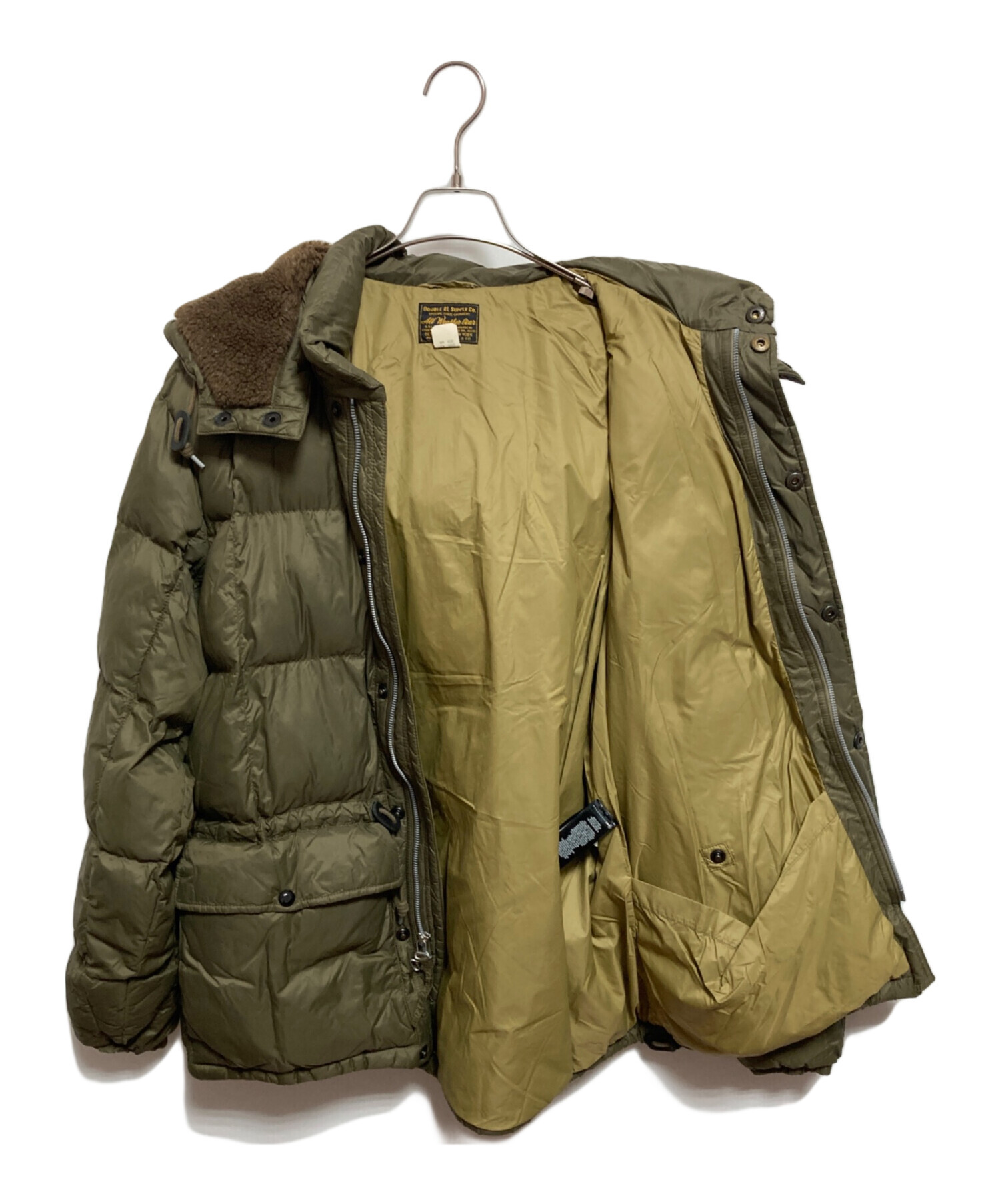 中古・古着通販】RRL (ダブルアールエル) ダウンジャケット オリーブ