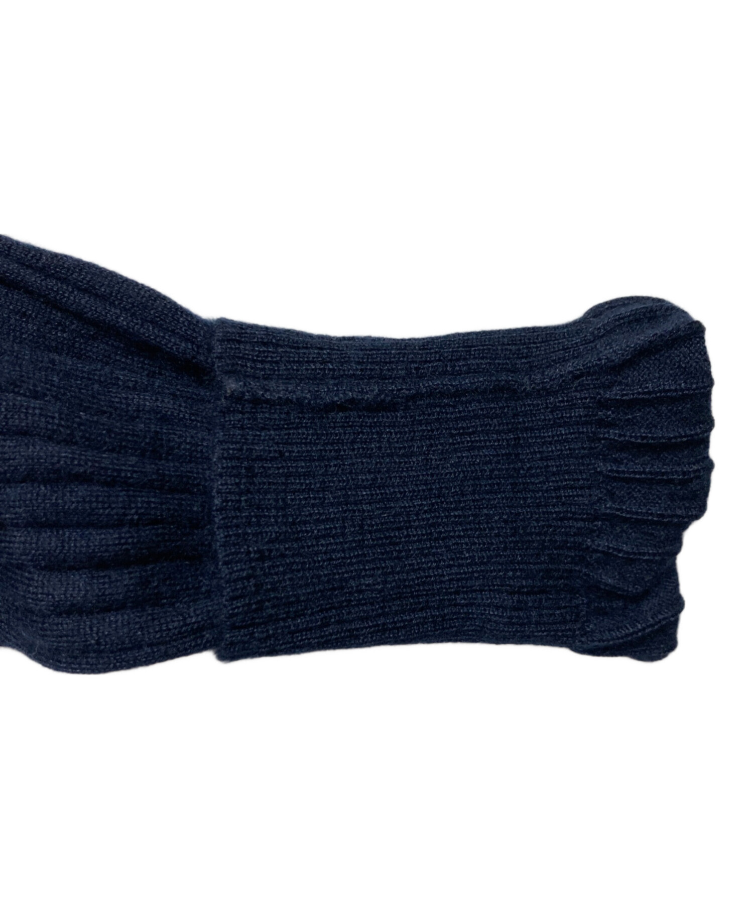 Drawer カシミアネイビー タートルネックセーター サイズ2 中古・古着通販】DRAWER (ドゥロワー) カシミヤシルクタートルネック