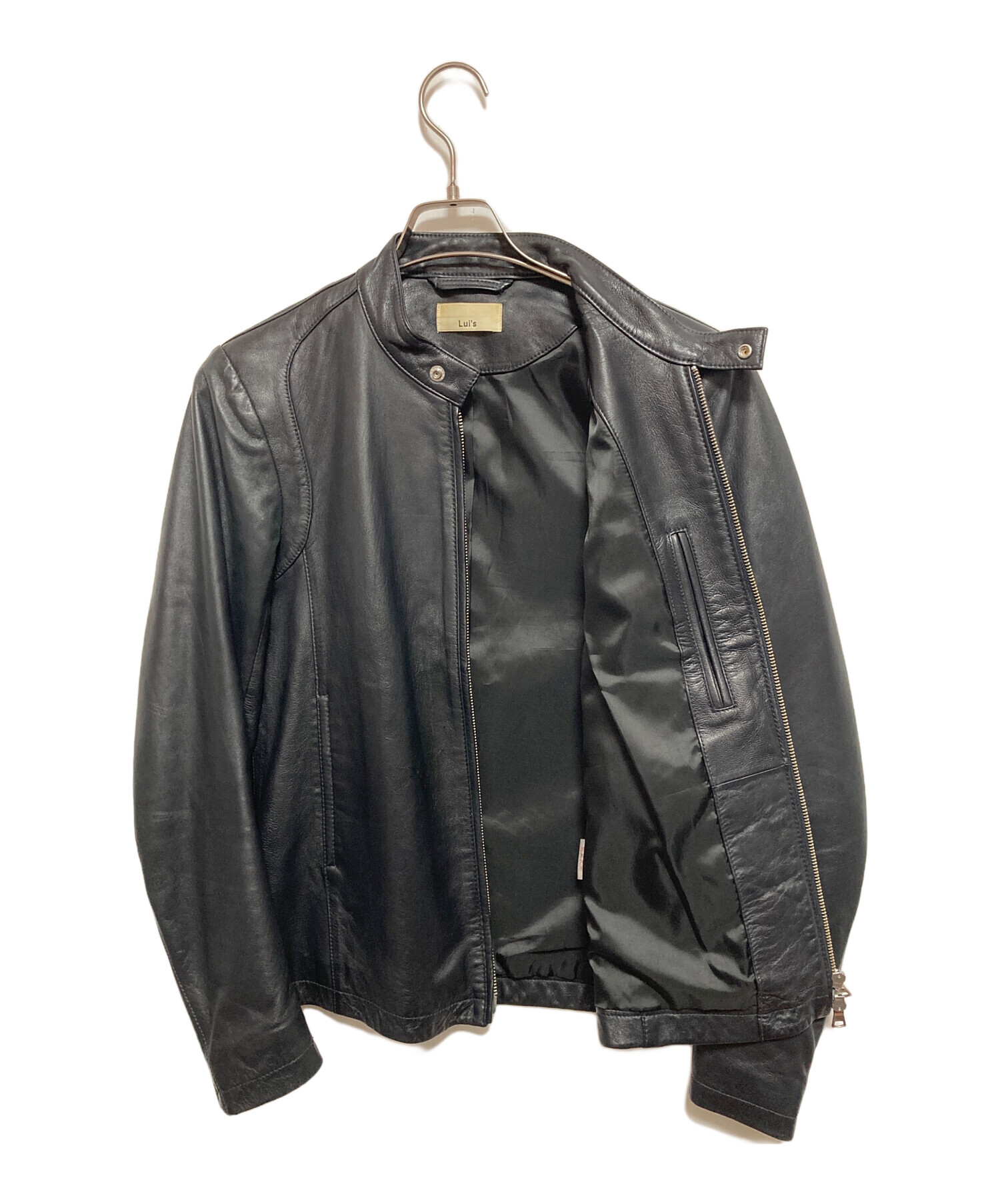 中古・古着通販】Lui's (ルイス) シングルライダースジャケット