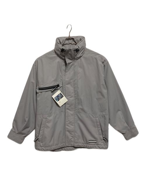 ポルシェPorsche ジャンパー S~Mサイズ フード収納 濃いグレー 防風 中古・古着通販】PORSCHE (ポルシェ) リップストップジャケット グレー
