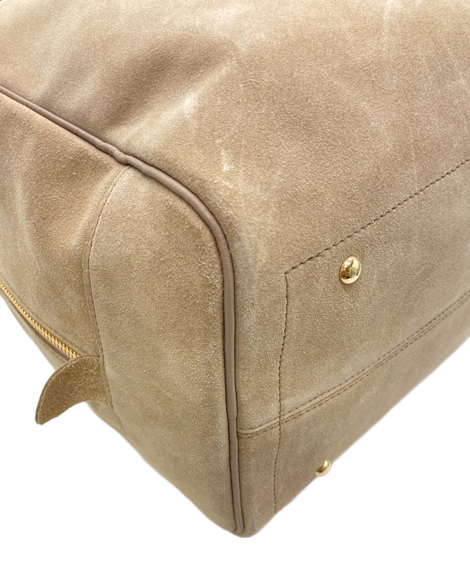 中古・古着通販】Ch!iii (チー) Suede Big Boston ベージュ｜ブランド